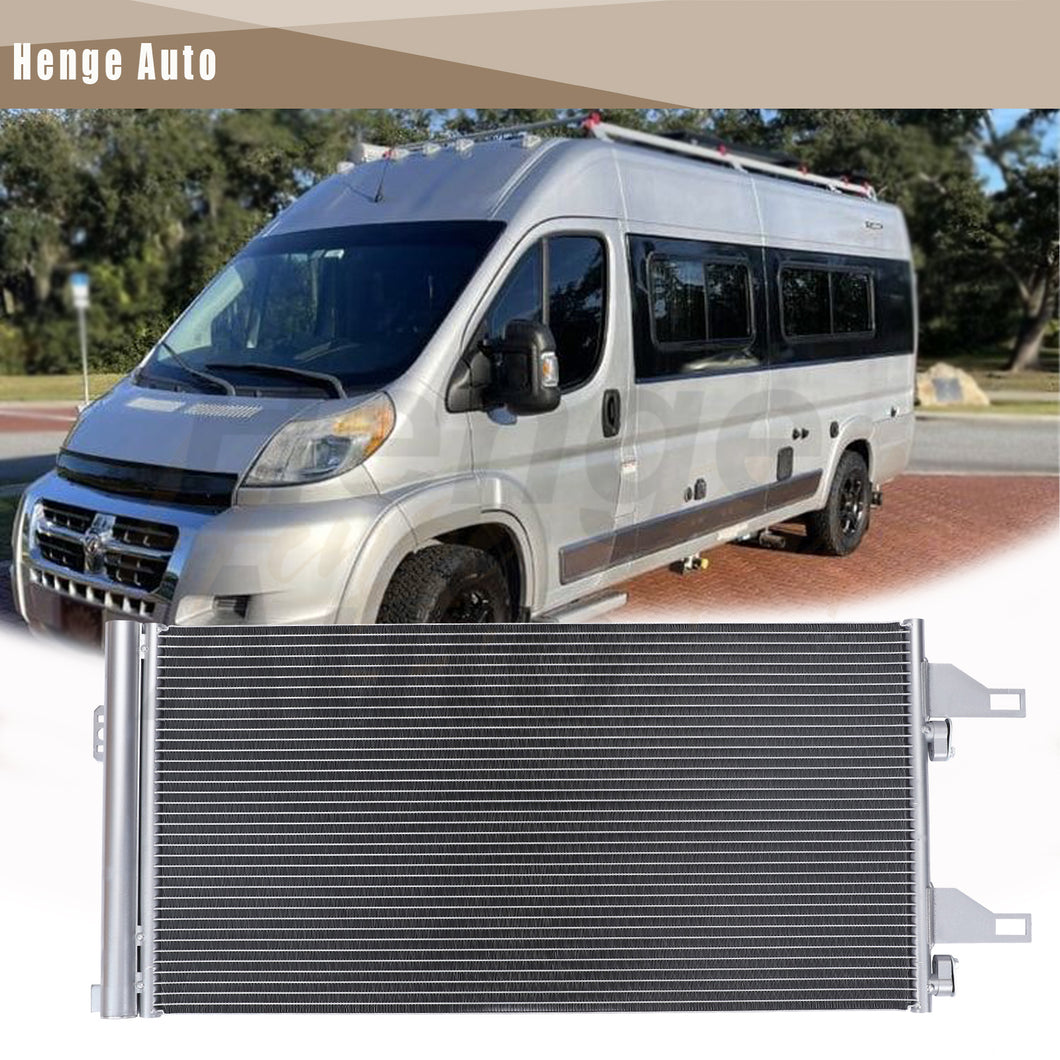 Aluminum AC Condenser Assembly Compatible with 2014-2018 Ram ProMaster 1500 2500 3500 CH3030257 4614