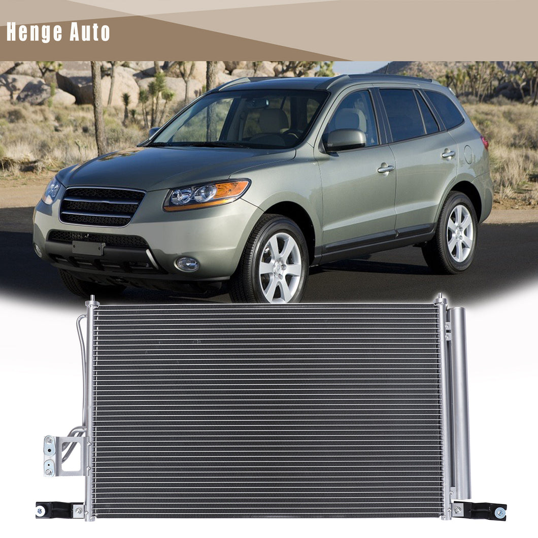 Aluminum Condenser Assembly Compatible with 2007-2009 Hyundai Santa Fe HY3030137
