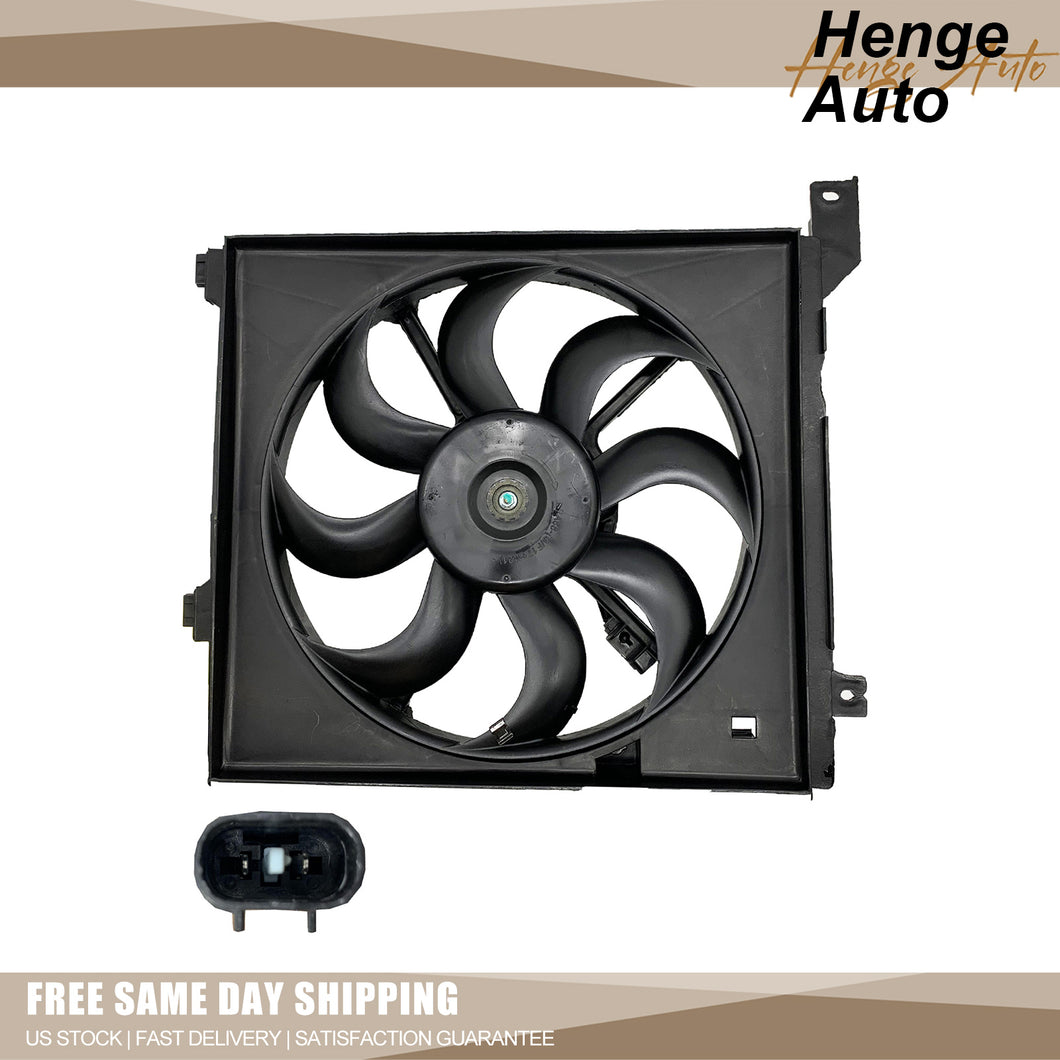 Engine Cooling Fan Assembly Compatible with 2004-2009 Spectra,2005-2009 Spectra5 OE# KI3115117