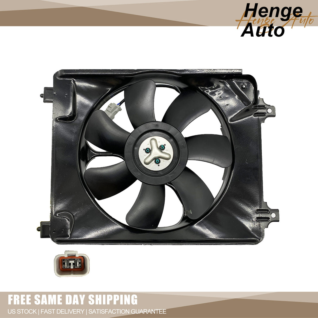 New Cooling Fan Assembly Compatible with 2006-2011 Civic 1.8L OE# 38616-RNA-A01