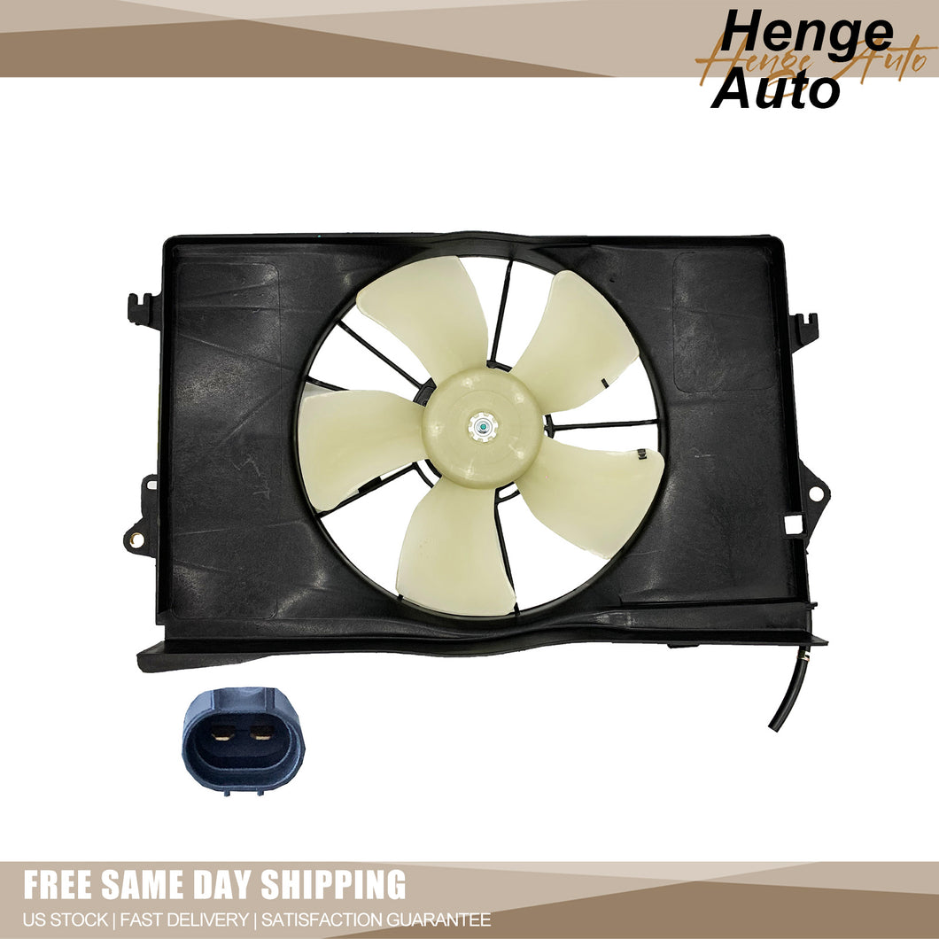 Radiator Cooling Fan Assembly Compatible with 2014-2018 Corolla OE# 163610T041 163630T020