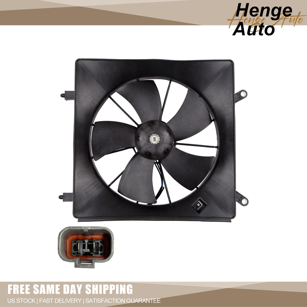 Radiator Cooling Fan Assembly Compatible with 2002-2006 CR-V 2003-2011 Element Replace 19020PNA003