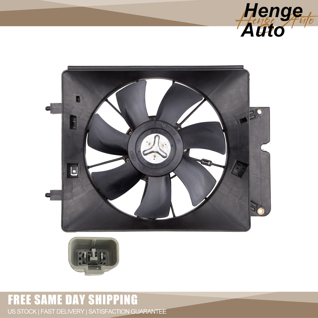 Radiator Cooling Fan Assembly Compatible with 2002-2006 CR-V,2003-2006 Element Replace 38615PNB003