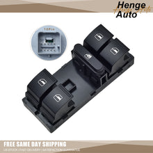 Load image into Gallery viewer, Driver Side Master Window Switch Compatible with 09-17 VW CC | Tiguan 10-14 VW Golf OE# 1K4959857
