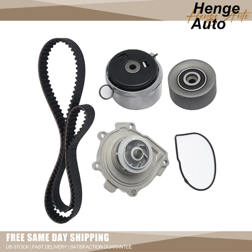 Timing Belt Kit with Water Pump Compatible with 2009-2010 Pontiac G3,2009-2011 Aveo5 OE# TCKWP338