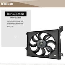 Load image into Gallery viewer, Engine Cooling Fan Assembly Compatible with 2004-2009 Spectra,2005-2009 Spectra5 OE# KI3115117
