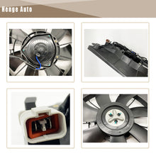 Load image into Gallery viewer, AC Condenser Fan Assembly Compatible with 2007 2008 2009 Honda CR-V OE# HO3120107
