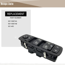 Load image into Gallery viewer, Power Window Switch Fit for Chrysler 12-15 Town Country,Dodge 12-17 Grand Caravan OE# 68110867AB
