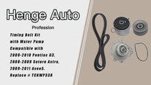 Load and play video in Gallery viewer, Timing Belt Kit with Water Pump Compatible with 09-10 Pontiac G3,09-11 Aveo5 OE# TCKWP338
