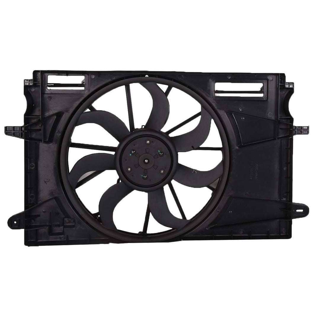 Henge Auto Radiator Cooling Fan Assembly For 17-19 Chevrolet Cruze Sedan 1.4L L4 39013323