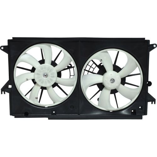 Henge Auto Dual Radiator Condenser Fan Assembly For Mazda 2012-2017 5 Mini Passenger Van