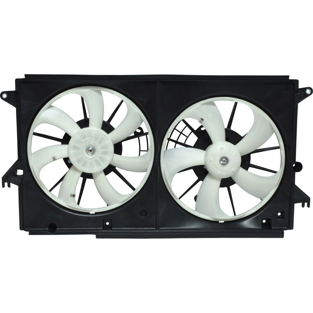 Henge Auto Dual Radiator Condenser Fan Assembly For Mazda 2012-2017 5 Mini Passenger Van