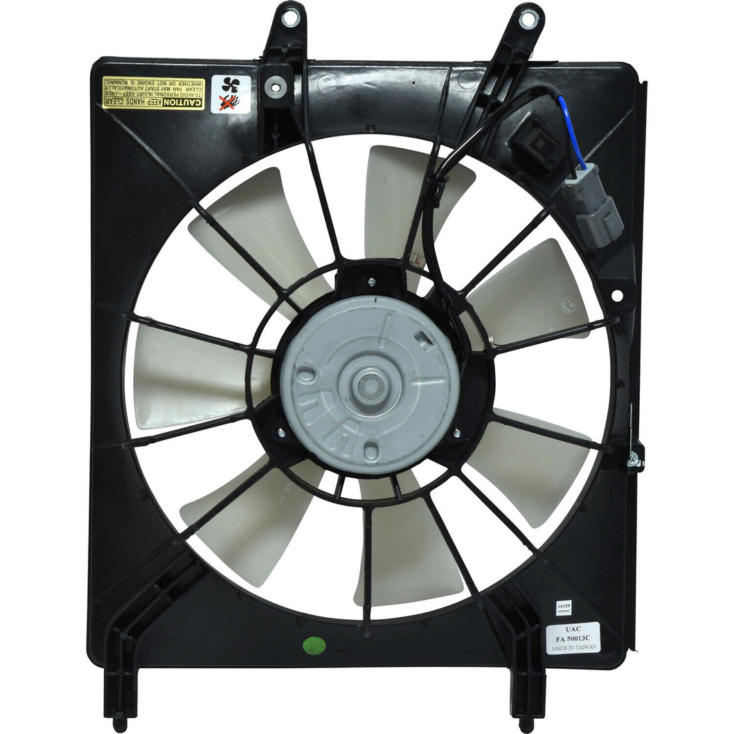 Henge Auto A/C Condenser Fan Assembly For Acura 2004-2008 TSX Base Sedan Raplace 38615RBB003 