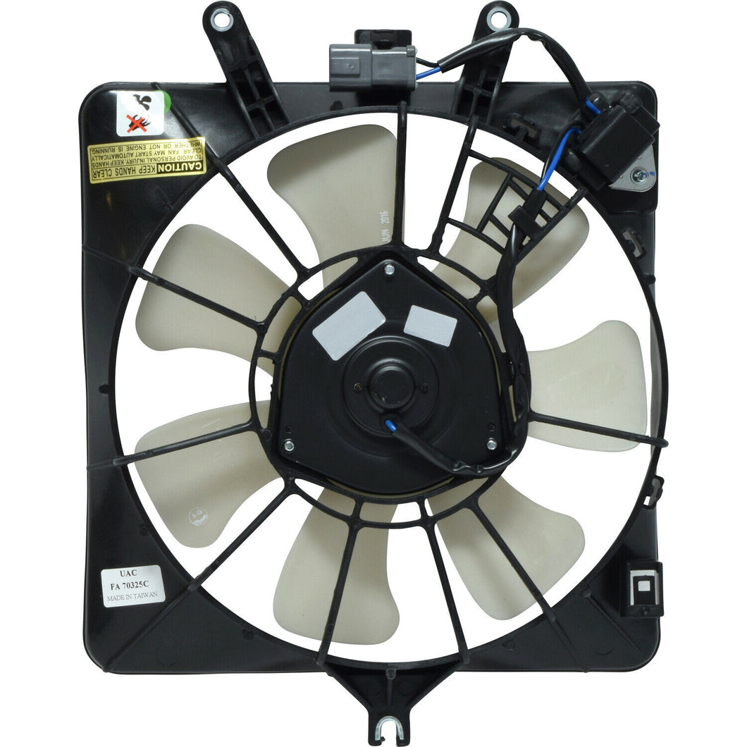 Henge Auto A/C Condenser Fan Assembly For 2007-2008 Honda Fit Hatchback	Replaces 38611PWAJ01