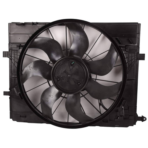 Henge Auto Radiator Cooling Fan Assembly For 2017-2020 Benz CLS-Class E-Class GLC-Class