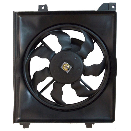 Henge Auto AC Condenser Fan Assembly For Hyundai 2006-2011 Accent Replaces HY3120100