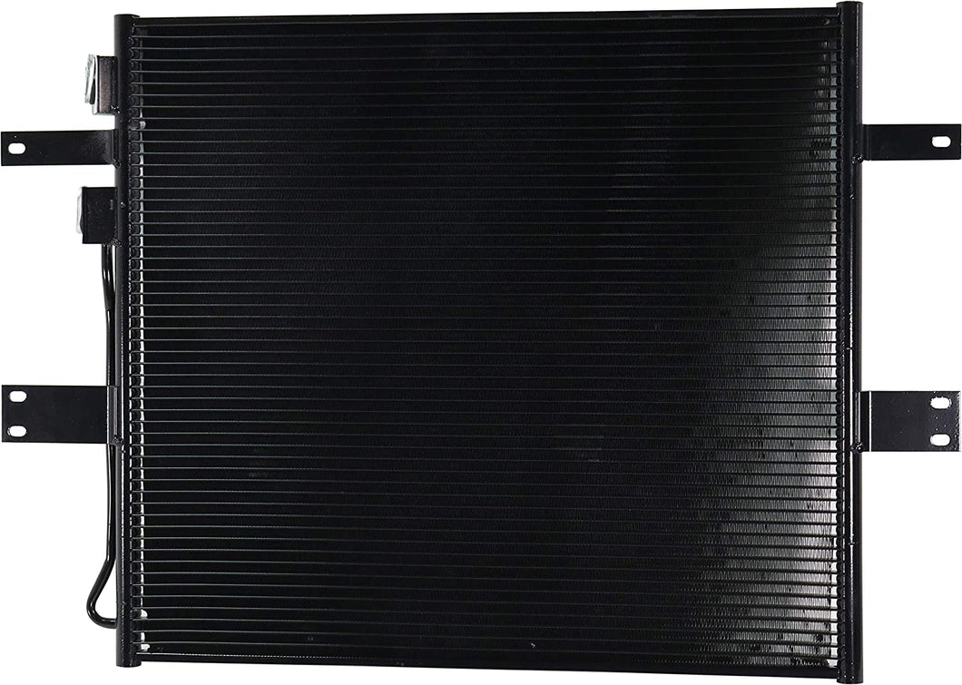 Henge Auto New AC Condenser Compatible with 2003-2006 Ram 2500/3500 Pickup Replaces 55056012AB  55056012AC 68240781AA